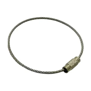 Трос-кільце для зберігання ключів 160 мм